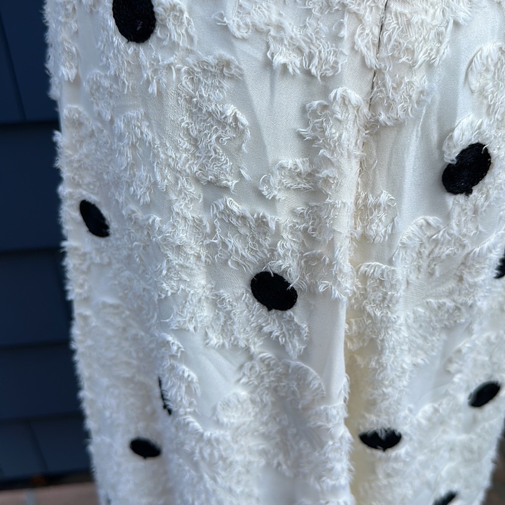 Annthropologie Eri + Ali Andrea Textured Polka Dot Midi Skirt - Picture 5 of 6